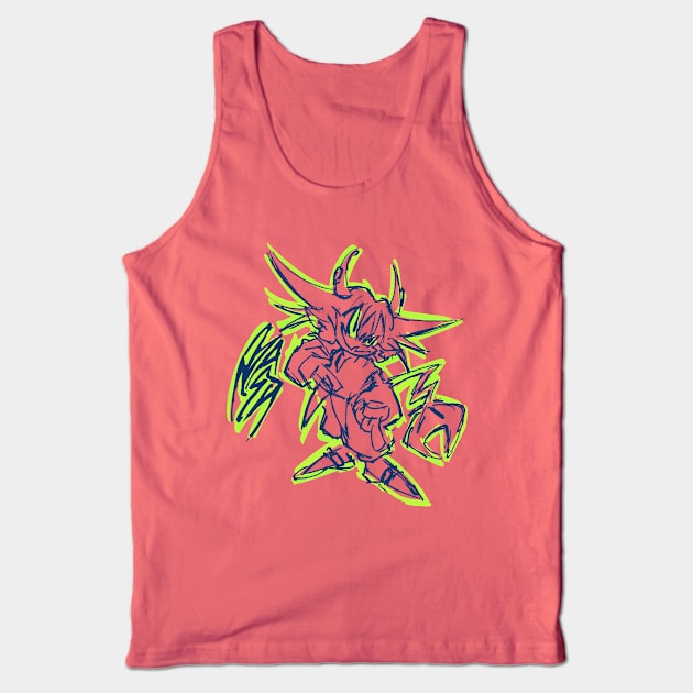 Bash - BRITE LITE Tank Top by ElPonchitoPio